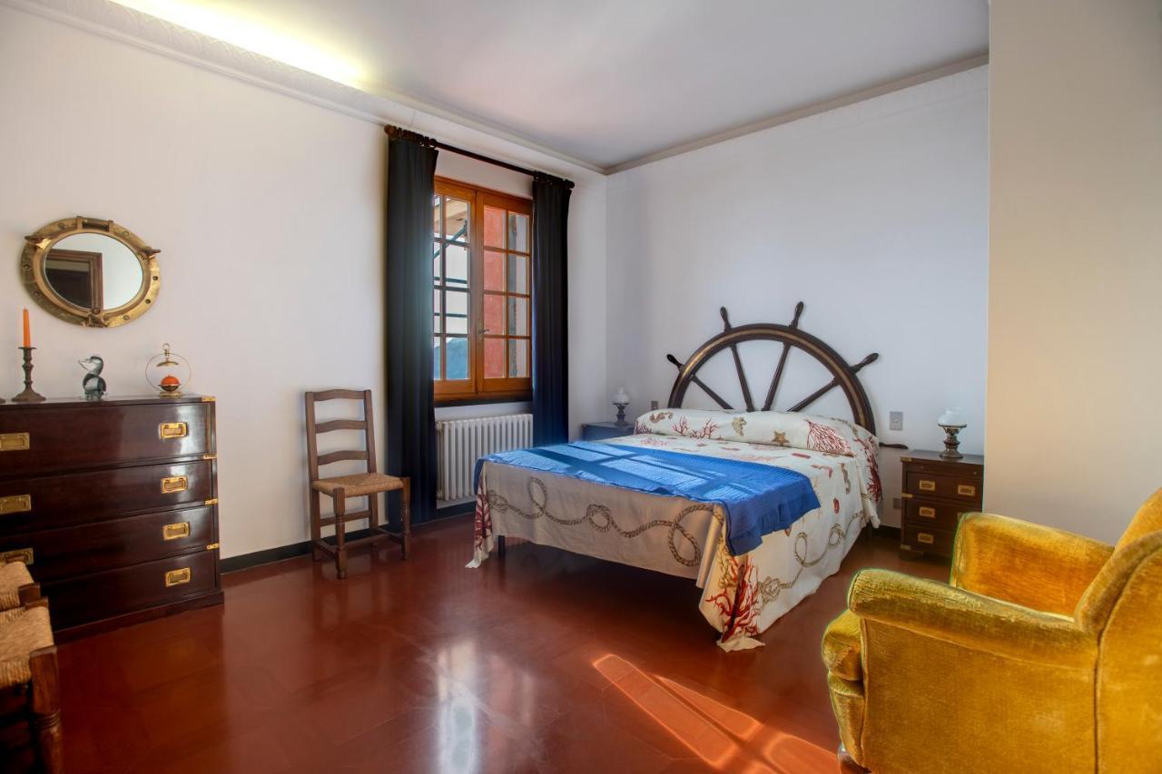 080 - La Villa Storica Il Vigneto 45B, Terrazza Sul Mare - Parcheggio Privato Gratis Монелья Экстерьер фото