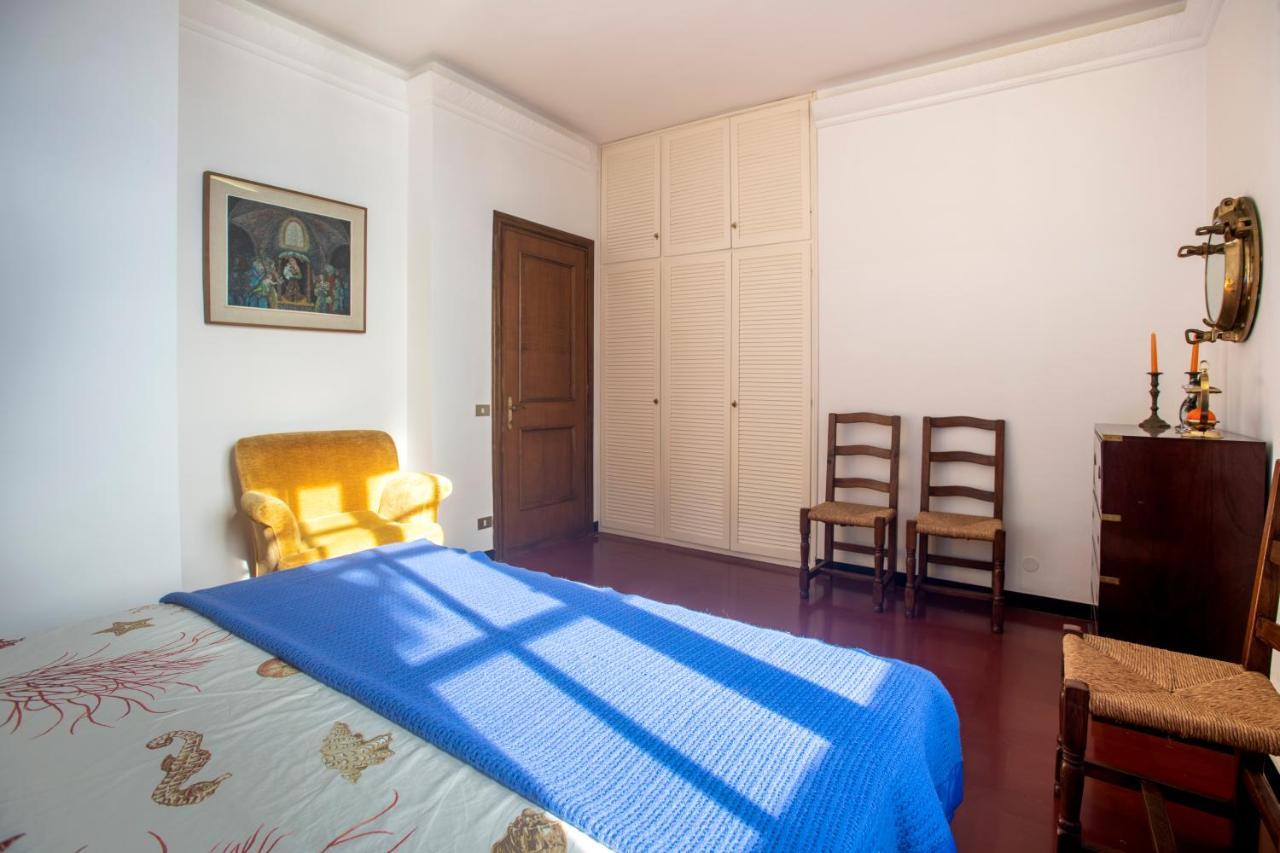 080 - La Villa Storica Il Vigneto 45B, Terrazza Sul Mare - Parcheggio Privato Gratis Монелья Экстерьер фото